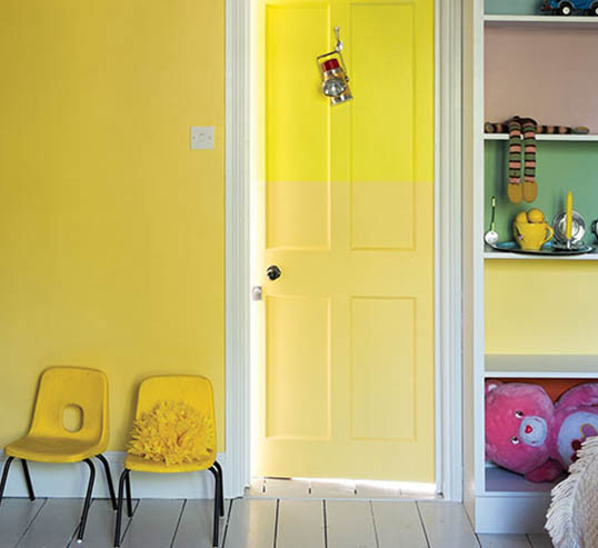 children-room Yellow door